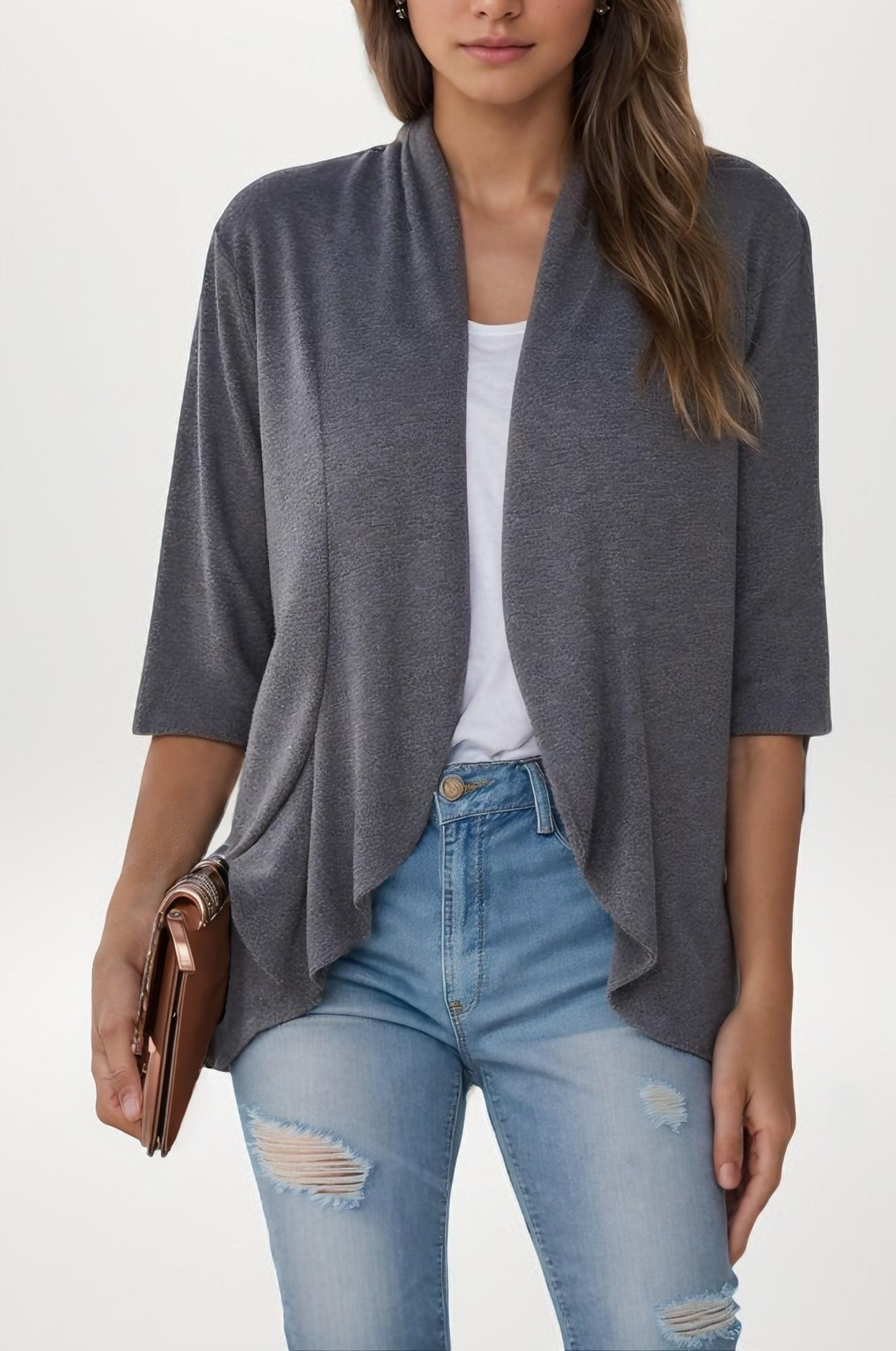 Elegance Ruffle Cardigan