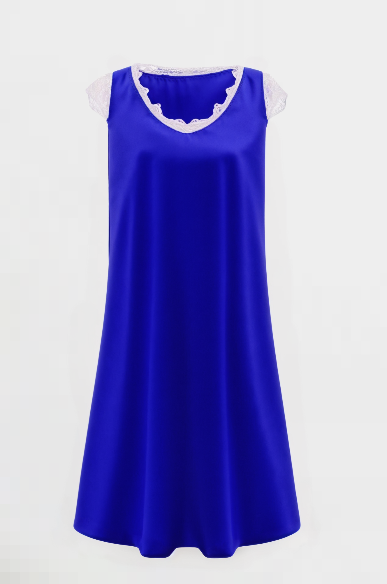 Elegant Edge Midi Lace Dress