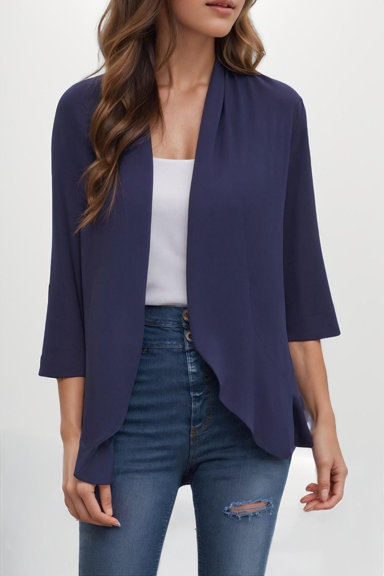Elegance Ruffle Cardigan