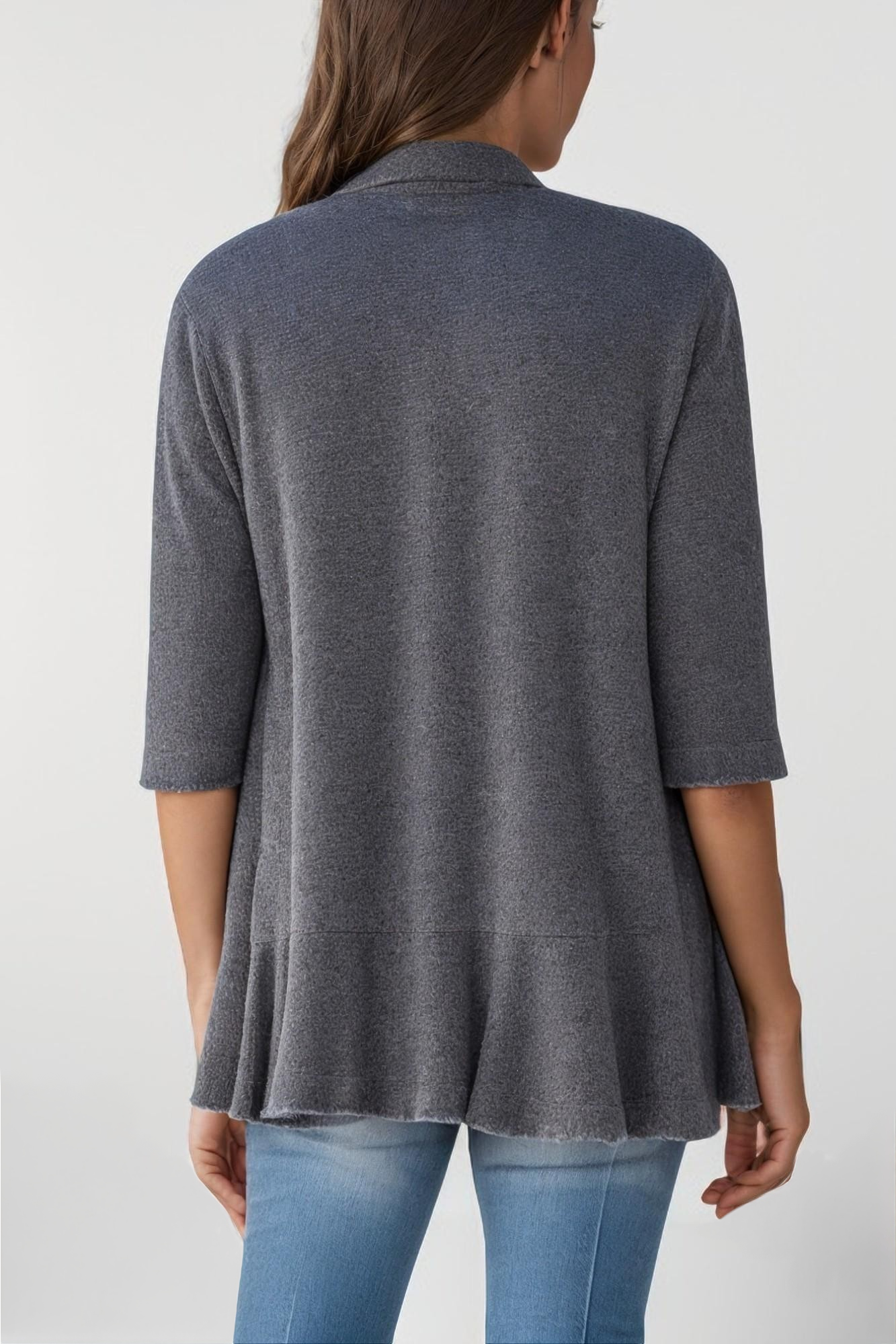 Elegance Ruffle Cardigan