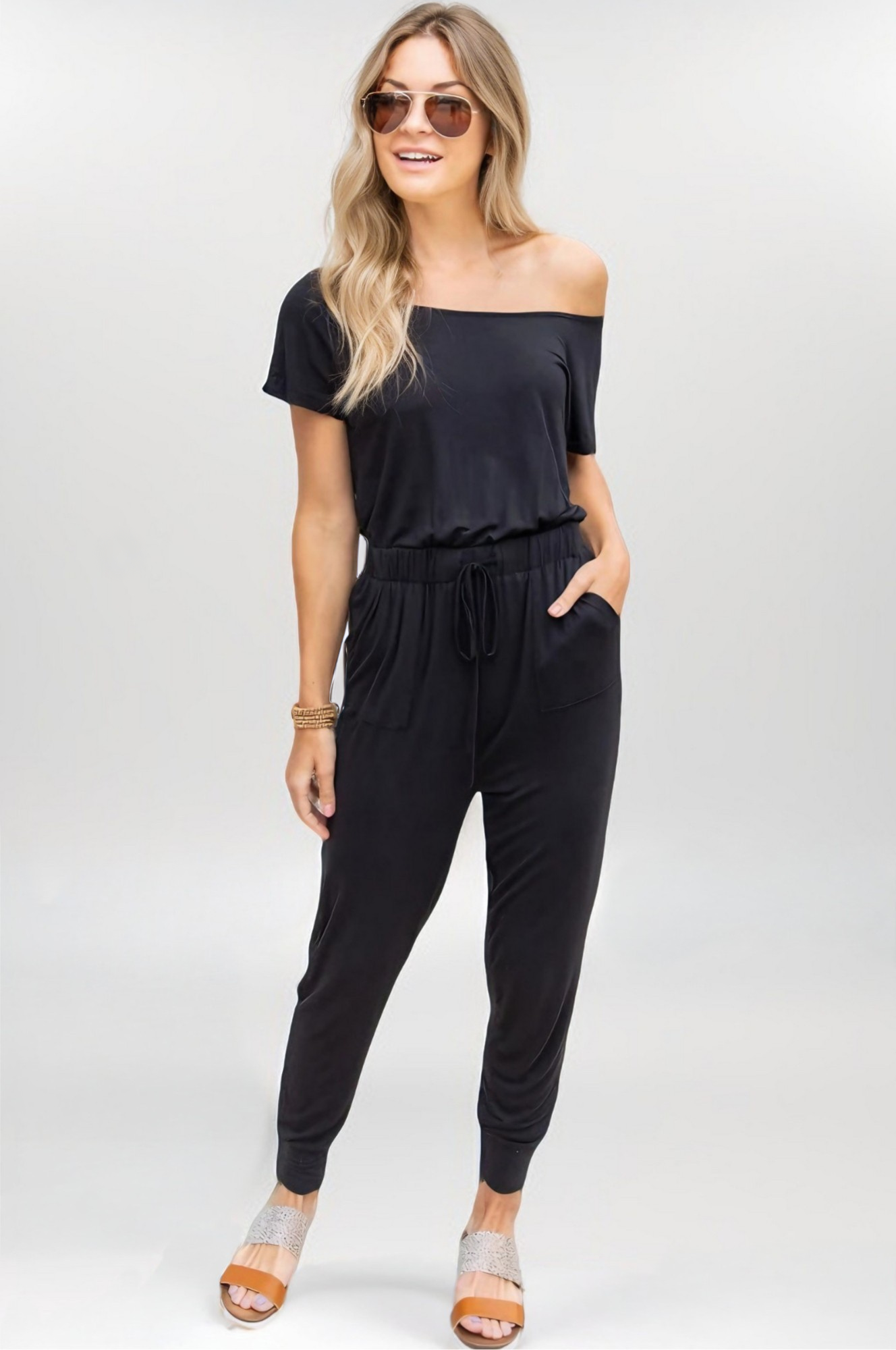 Top And Wide-Leg Pants Set
