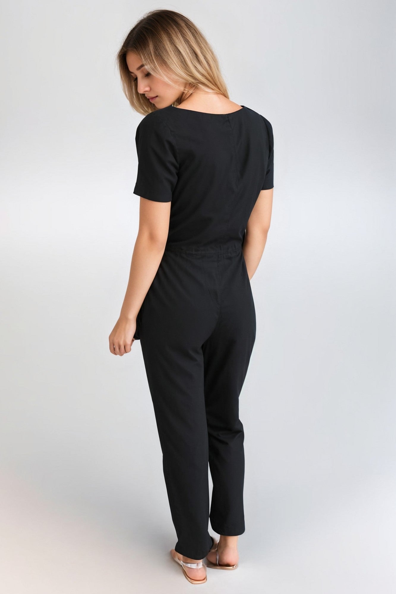 Effortless Straight-Leg Jumpsuit