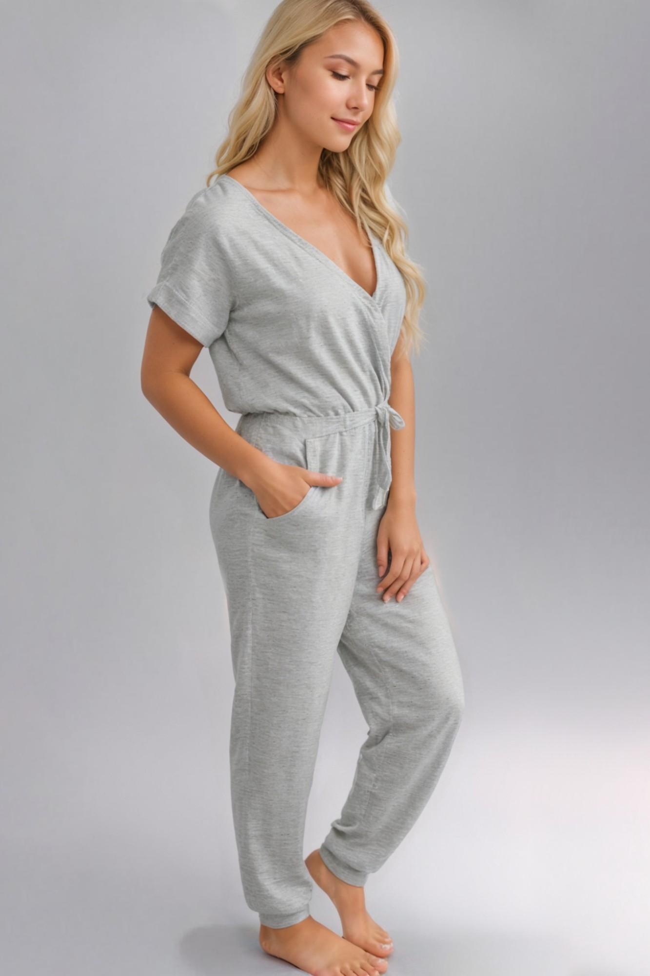 Effortless Straight-Leg Jumpsuit