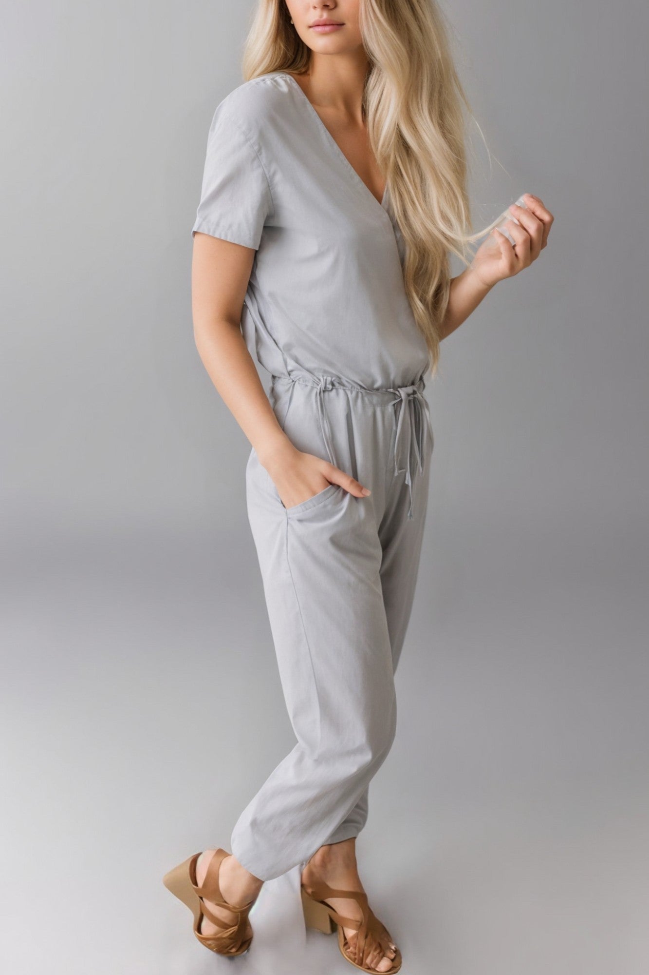 Effortless Straight-Leg Jumpsuit