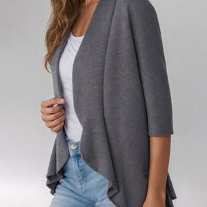 Elegance Ruffle Cardigan