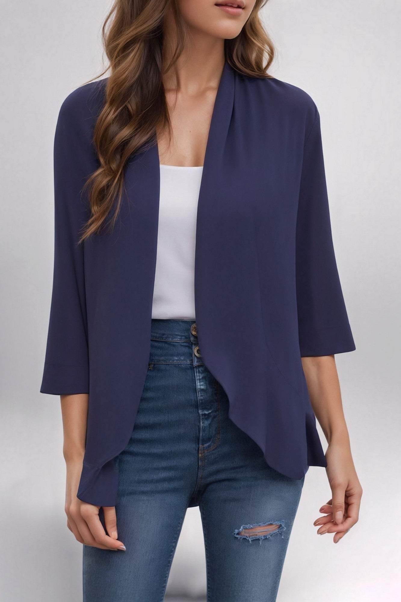 Elegance Ruffle Cardigan