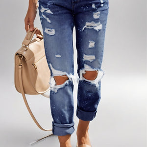 Light Wash Distressed Jeans