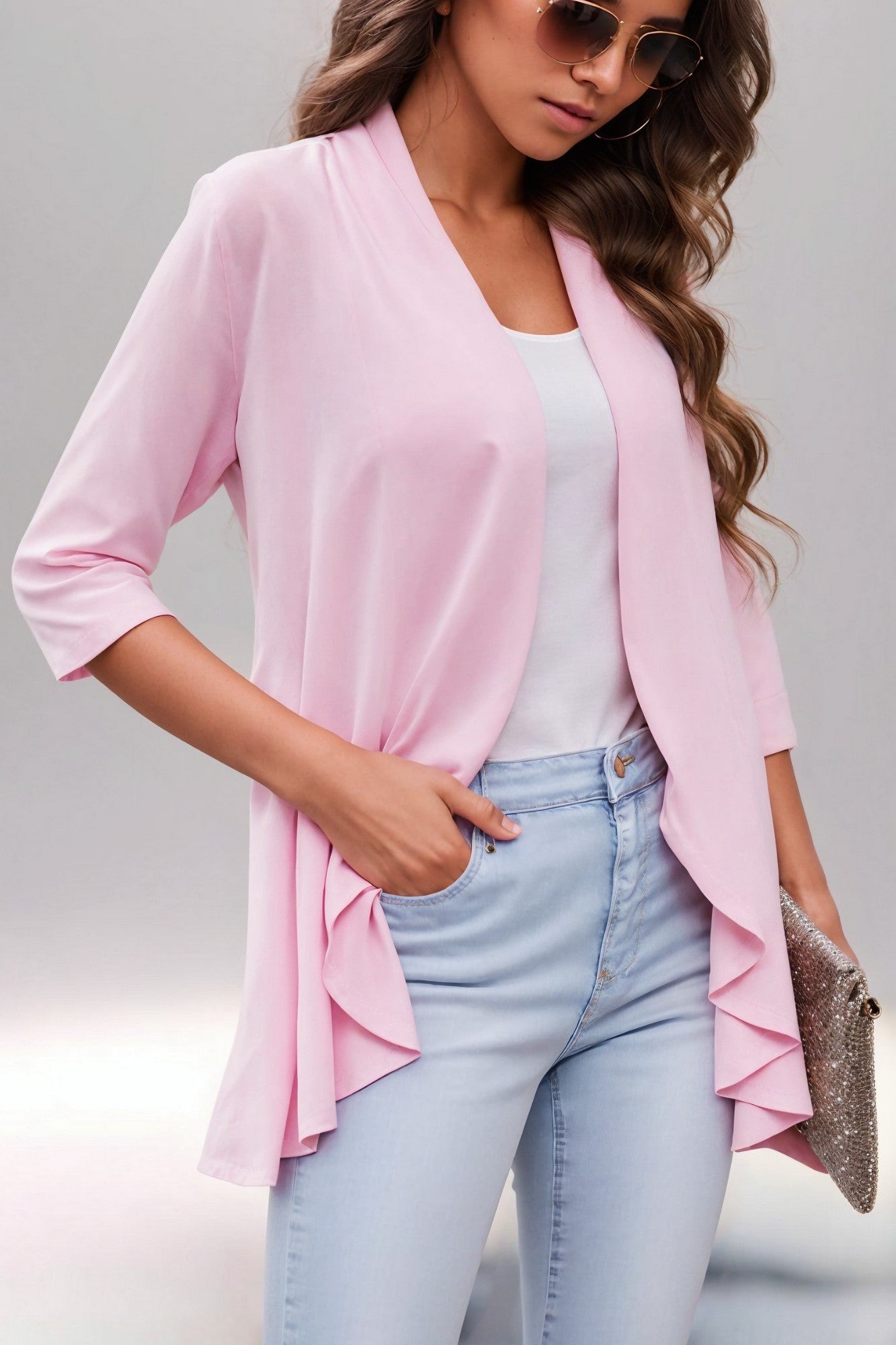 Elegance Ruffle Cardigan