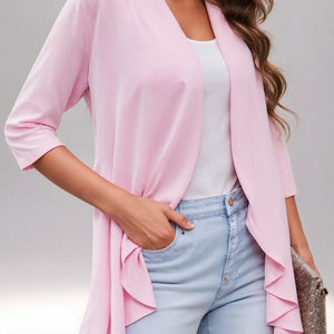 Elegance Ruffle Cardigan