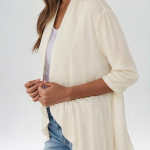 Elegance Ruffle Cardigan